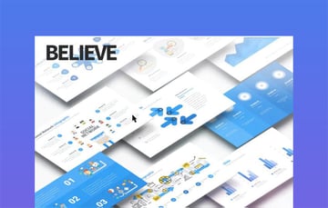 Believe - Formato multipropósito para agenda en PPT