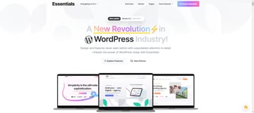 Essentials is a high-quality WordPress theme