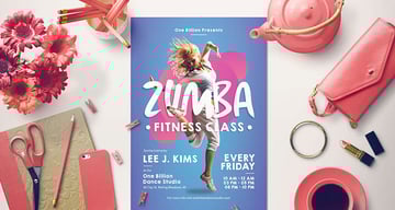 Zumba Fitness Flyer