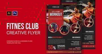 Fitness Club - Flyer