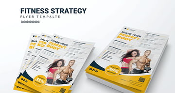 Fitness & Gym Flyer Template