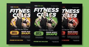 Fitness Class Flyer