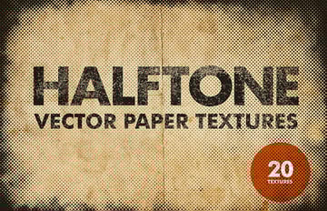 Vector Paper Textures Illustrator Halftone Effect