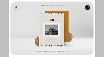 Lonest Aesthetic InDesign