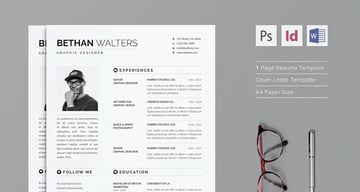 Resume - Template CV for Photoshop