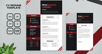 Resume PSD - Resume Template for Photoshop