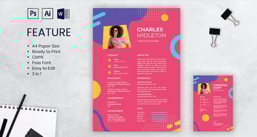 Colorful CV Resume