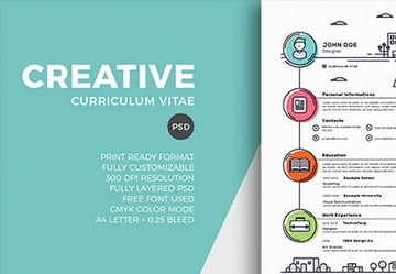 Creative Resume & CV Template