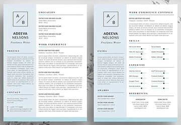 Simple Resume Template Nelson