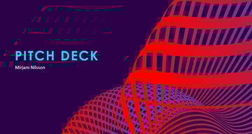 Futuristic pitch deck