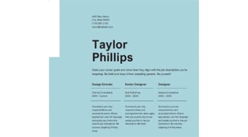 Elegant Resume Templates Google Docs