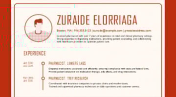 Infographic Free CV Templates for Google Docs