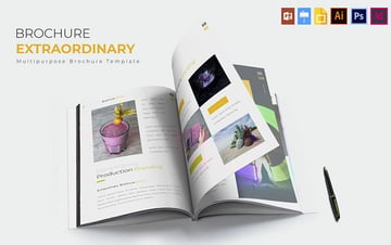 Extraordinary Magazine Template