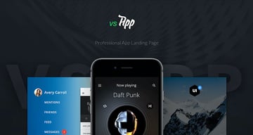 VSApp Ultimate App Landing Page