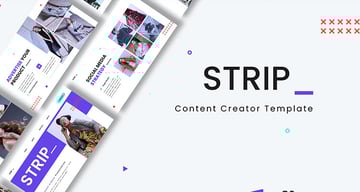 Strip Content Creator Presentation PowerPoint