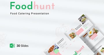 Foodhunt Food Catering Service PowerPoint