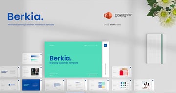 Berkia Branding Guidelines PowerPoint Template