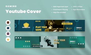 Gaming Banner for YouTube