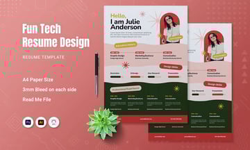 Fum tech resume template