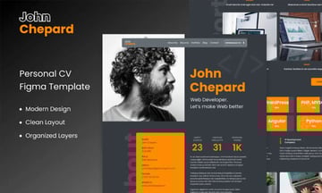 Personal CV Figma Template