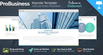 FREE ProBusiness Keynote Presentation Template