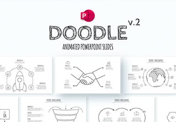 Doodle Animated PowerPoint Infographics v2