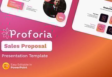 Proforia Sales Proposal PowerPoint Template
