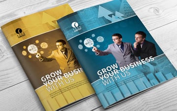 Business broxhure indesign