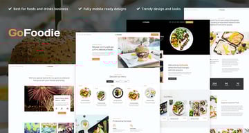 GoFoodie Cafe & Restaurant Elementor Template Kit