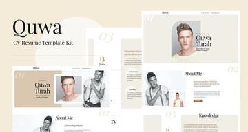 Quwa CV Resume Template Kit