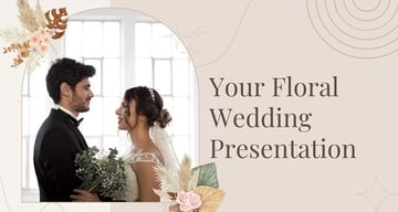 Floral Wedding Free PPT Template & Google Slides Theme