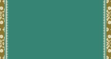 Floral Ornament Frame Powerpoint Templates