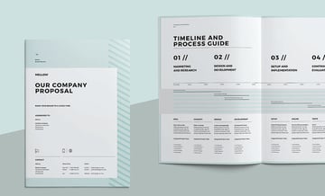 Stylish InDesign Proposal Template Design