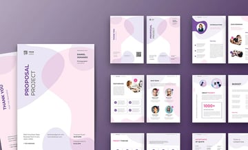Colorful InDesign Proposal Template Design