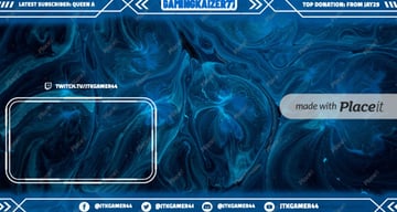 Twitch Overlay Template Featuring a Frame