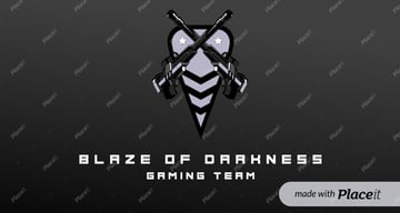 Military style twitch logo maker