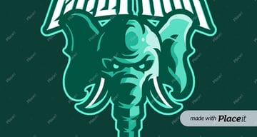 Twitch Logo Maker with Mad Elephant