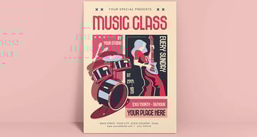 Music Class Flyer