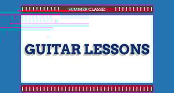 Summer Music Lesson Flyer