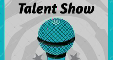 Talent show flyer template