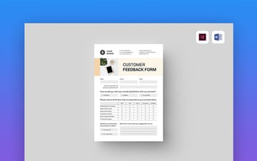 Customer Feedback Form