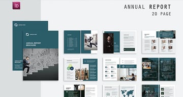 Annual Report Brochure Template