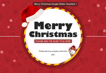 Merry Christmas Google Slides Template