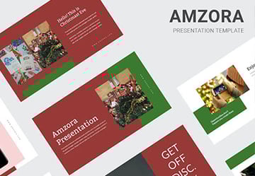 Amzora Christmas Google Slides