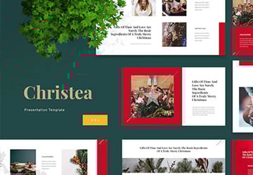 Christea Christmas Google Slides Template