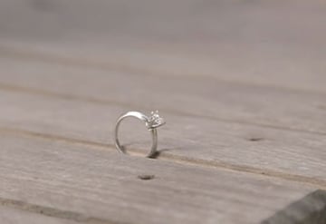A Diamond Engagement Ring