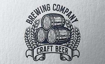 Brewing Vintage Logo Template