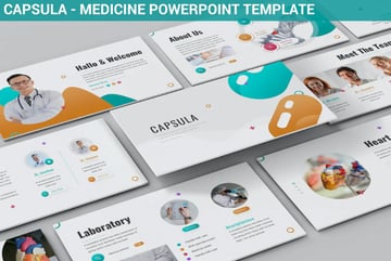 capsula chemistry powerpoint template