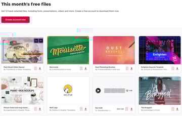 envato elements free files