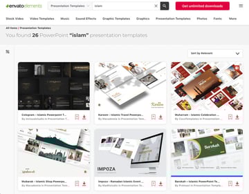 Islam powerpoint template
